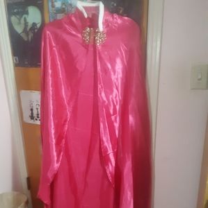 Disney Frozen Princess Anna Cosplay Cape